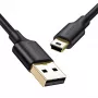 Καλώδιο USB UGREEN US132 Mini-USB 1 m — μαύρο, 480 Mbit/s, γρήγορη φόρτιση