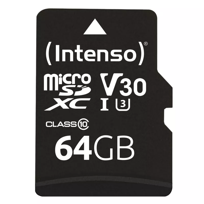 Κάρτα μνήμης Intenso 64 GB MicroSDXC UHS-I Class 10 3433490