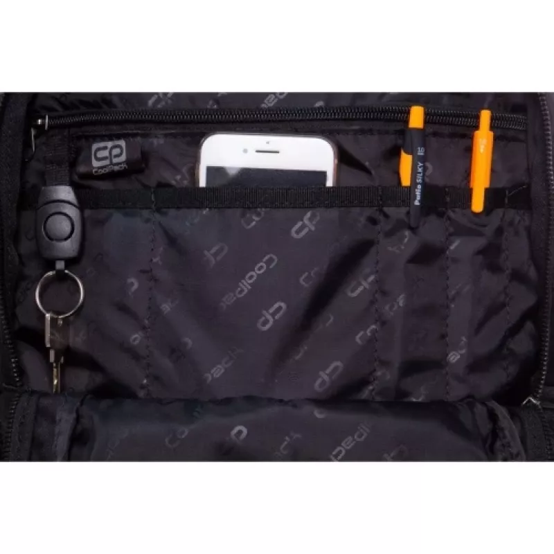 Σακίδιο CoolPack Impact II Camo Mesh πορτοκαλί