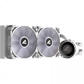 S80 RGB White AIO 240mm, υδρόψυξη λευκό