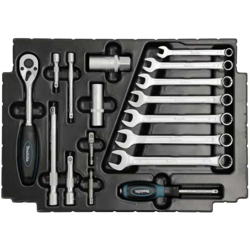 Makita E-08713 Σετ εργαλείων μηχανικού 120 τεμ.
