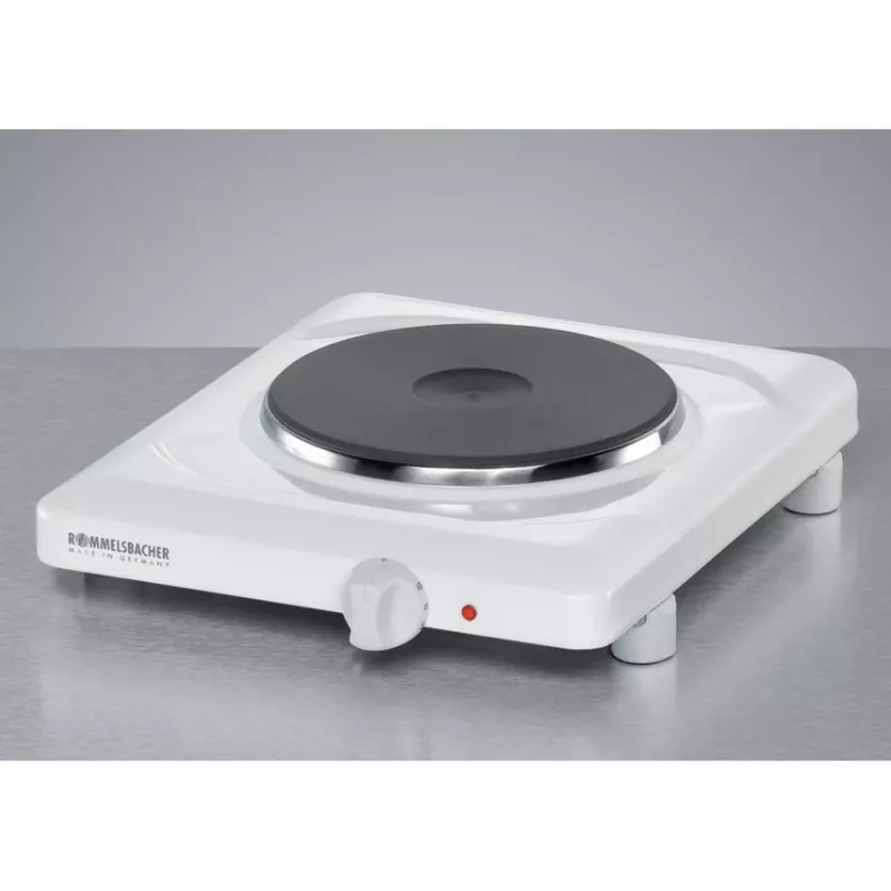 Rommelsbacher THL 1597 αριθμός εστιών 1, περιστροφικός διακόπτης, Λευκό (THL 1597)