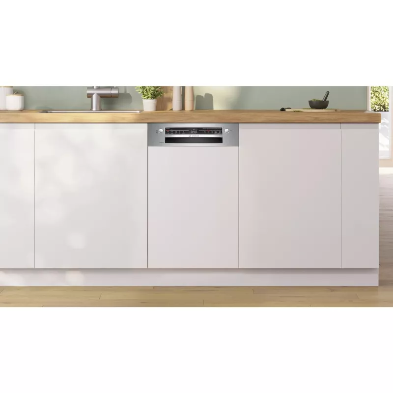 Πλυντήριο πιάτων Bosch Serie 2 SPI2HKS42E ημιεντοιχιζόμενο Slimline 45 cm, 10 σερβίτσια, 5 προγράμματα, κλάση E
