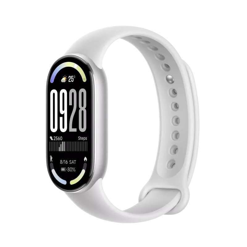 Βραχιόλι δραστηριότητας Xiaomi Smart Band 10 1,72" AMOLED, Bluetooth, 5 ATM, Glacier Silver