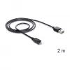 Καλώδιο USB DeLOCK EASY-USB 2.0-A Micro-B 2m