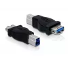 Προσαρμογέας USB DeLOCK USB 3.0-B M σε USB 3.0-A FM 65179