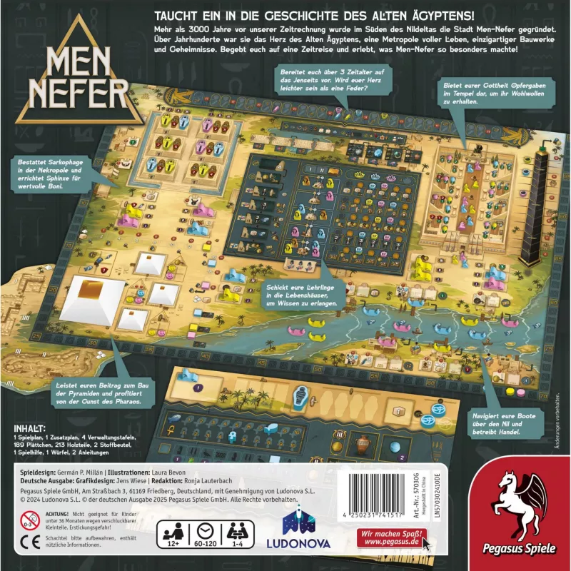 Men-Nefer, επιτραπέζιο παιχνίδι