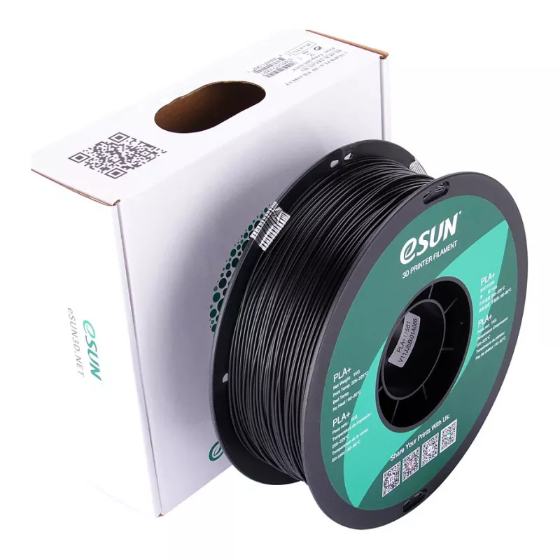 PLA+ 1,75mm ΜΑΥΡΟ 1kg