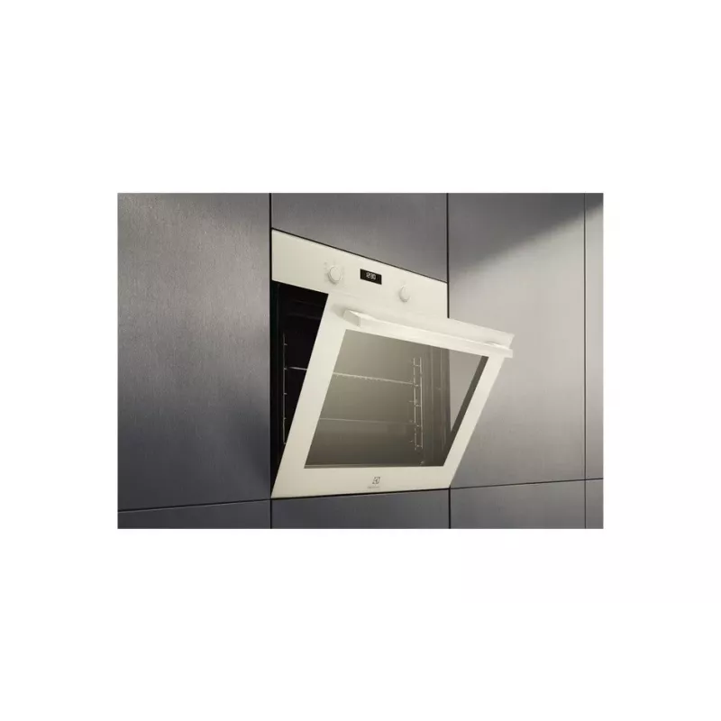 Ενσωματωμένος ηλεκτρικός φούρνος Electrolux EOF5F50BV, 65 L, καταλυτικός καθαρισμός, 8 προγράμματα, λευκό
