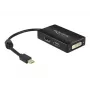 Καλώδιο DeLOCK 0,16m DisplayPort HDMI DVI Mini DisplayPort
