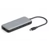 Σταθμός σύνδεσης USB-C Digitus DA-70915 8 θέσεων 100W Power Delivery