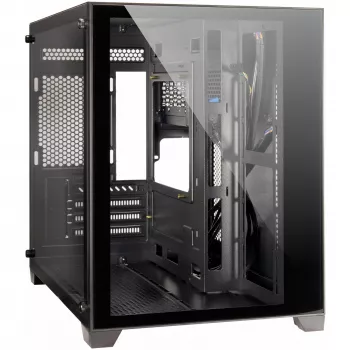 Κουτί PC Inter-Tech C-501 Aspect Midi Tower μαύρο