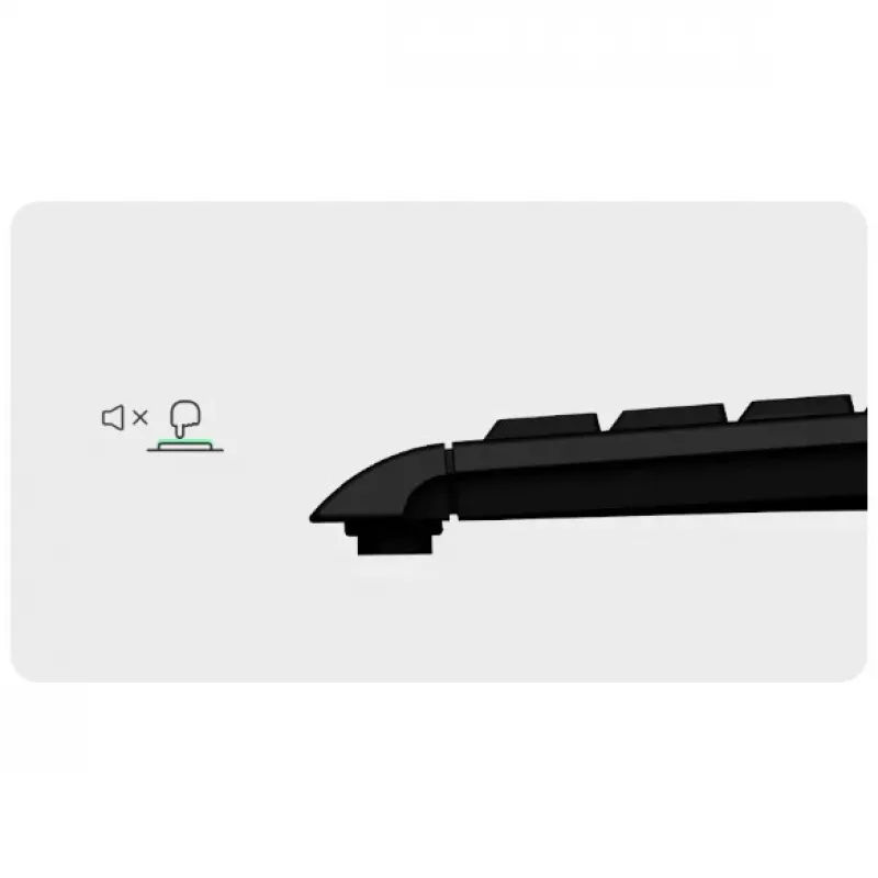 KeySonic KSK-5011ELC (DE) Πληκτρολόγιο Home USB QWERTZ Γερμανικό Μαύρο
