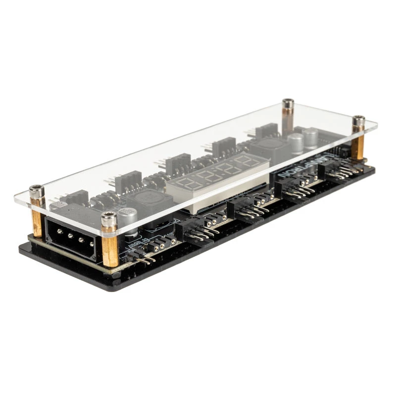 Ελεγκτής ανεμιστήρων Lamptron LP801 με οθόνη