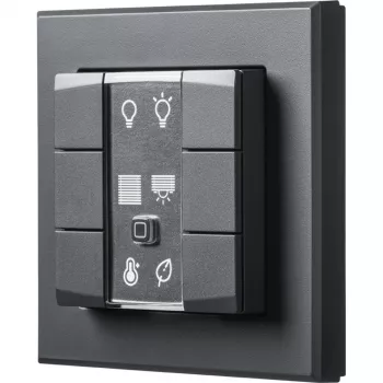 Επιτοίχιο τηλεχειριστήριο 6 κουμπιών Homematic IP Wandtaster — RF Wireless, εμβέλεια έως 200 m, IP20