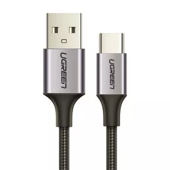 Καλώδιο Ugreen USB-A/USB-C QC 3.0 3A 2m US288 (γκρι)