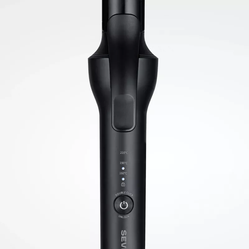 Σίδερο μπούκλας Severin LS 822, 25 mm, ανθρακί/μαύρο