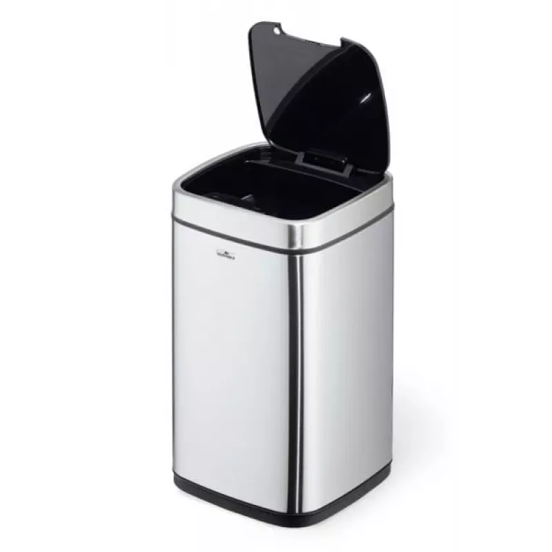 Durable TOUCH 12L ορθογώνιος ανοξείδωτο ατσάλι ασημί μαύρο