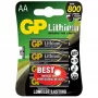 GP Batteries Λιθίου πρωτογενής AAA μπαταρία μίας χρήσης αλκαλική (07015LF-C4)