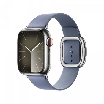 Band Apple 41mm Λαβανδένιο μπλε Modern Buckle Medium Smartwatch Μπλε