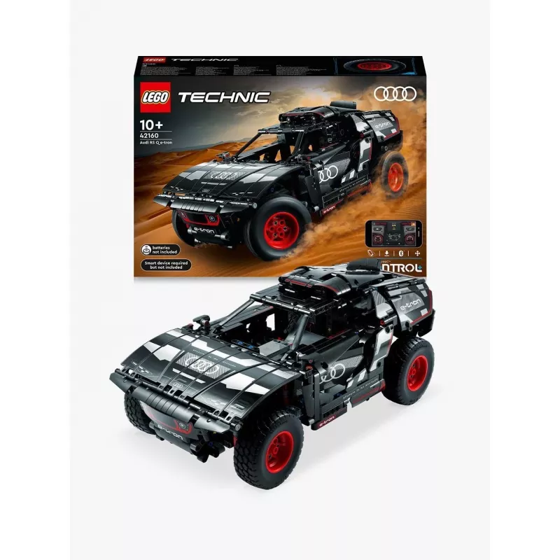 LEGO Technic Σετ Μοντέλου Τζιπ Audi RS Q e‑tron 42160 — 914 τεμάχια, συνιστώμενη ηλικία 10+