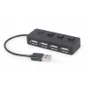 Hub διασύνδεσης USB 2.0 Gembird UHB-U2P4-05 με 4 θύρες USB