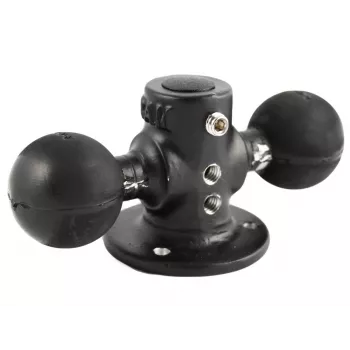 RAM Mounts στρογγυλή βάση διπλής σφαίρας - σφαίρα C (1.5 ), σε σακουλάκι (RAM-217-1U)