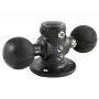 RAM Mounts στρογγυλή βάση διπλής σφαίρας - σφαίρα C (1.5 ), σε σακουλάκι (RAM-217-1U)