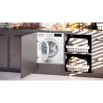 Neff W6441X1 πλυντήριο ρούχων μπροστινής φόρτωσης 8 kg 1400 U/min λευκό