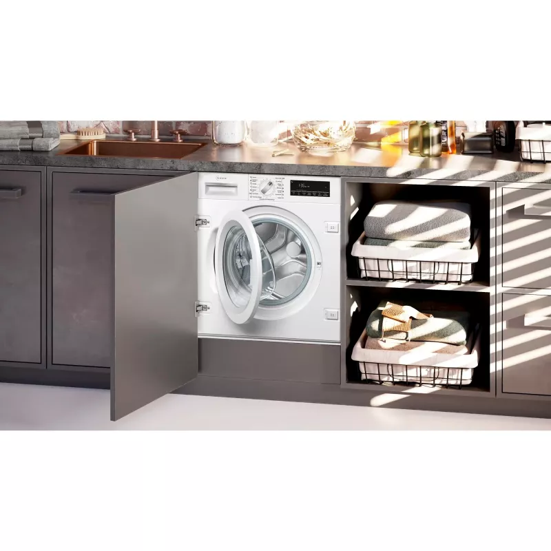 Neff W6441X1 πλυντήριο ρούχων μπροστινής φόρτωσης 8 kg 1400 U/min λευκό