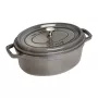 Οβάλ κατσαρόλα χυτοσιδήρου STAUB 3,2 l γραφίτης