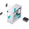 Κουτί PC Jonsbo D41 STD Midi Tower λευκό