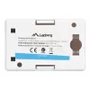 LANBERG Πρίζα τοίχου RJ-45 OU6-0001-W, Cat6, λευκή