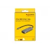 DeLOCK 63173 Hub USB Type-C 5000 Mbit/s Μαύρο
