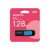 ADATA DashDrive UV128 128GB Μονάδα Flash USB USB Type-A 3.2 Gen 1 (3.1 Gen 1) Μαύρο, Μπλε