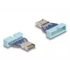 DeLOCK USB Adapter αρσενικό βύσμα pin header σε εσωτερικό USB Type-E Key A αρσενικό 10 Gbit/s
