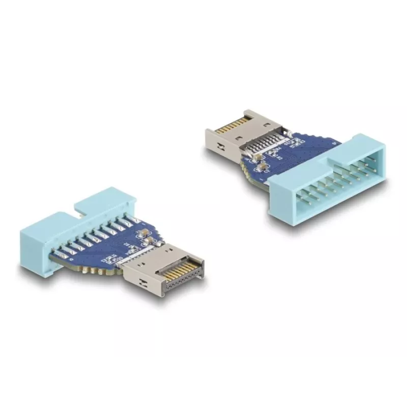 DeLOCK USB Adapter αρσενικό βύσμα pin header σε εσωτερικό USB Type-E Key A αρσενικό 10 Gbit/s