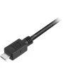 Καλώδιο USB 2.0, βύσμα USB-A > βύσμα Micro-USB (μαύρο, 2,0 μέτρα)
