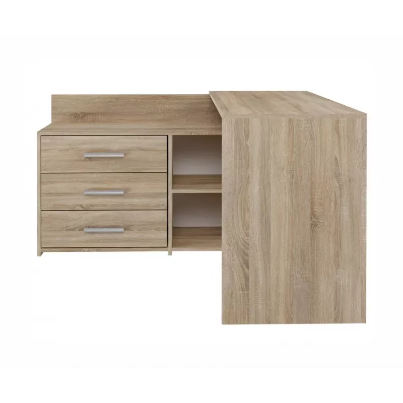 Topeshop DANY SONOMA KPL γραφείο υπολογιστή χρώμα δρυς