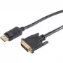 Video Καλώδιο-Αντάπτορας DisplayPort DVI ShiverPeaks BS77492-1