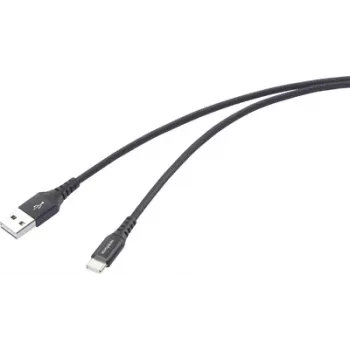 Renkforce RF-6872332 καλώδιο USB μαύρο