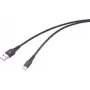 Renkforce RF-6872332 καλώδιο USB μαύρο