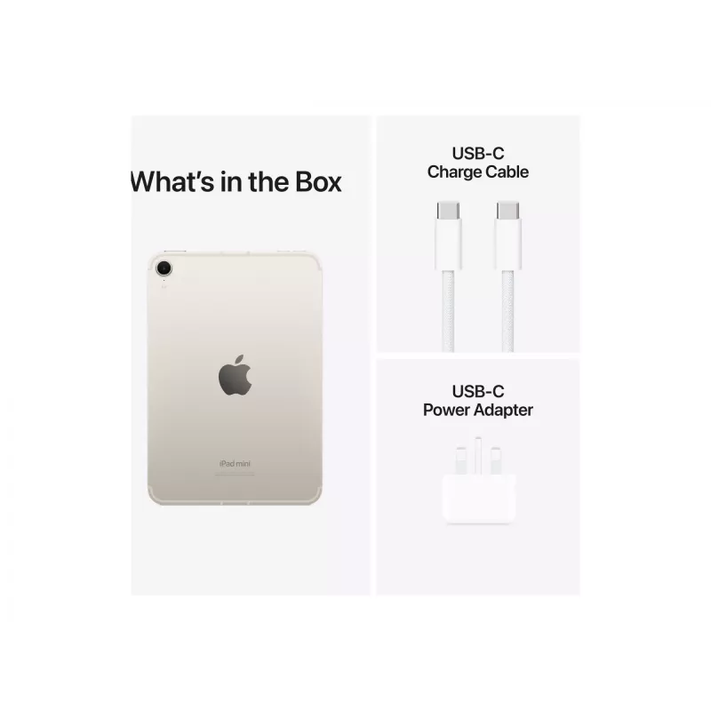 Tablet Apple iPad mini 5G 8,3 ιντσών A17 Pro 512 GB iPadOS 18