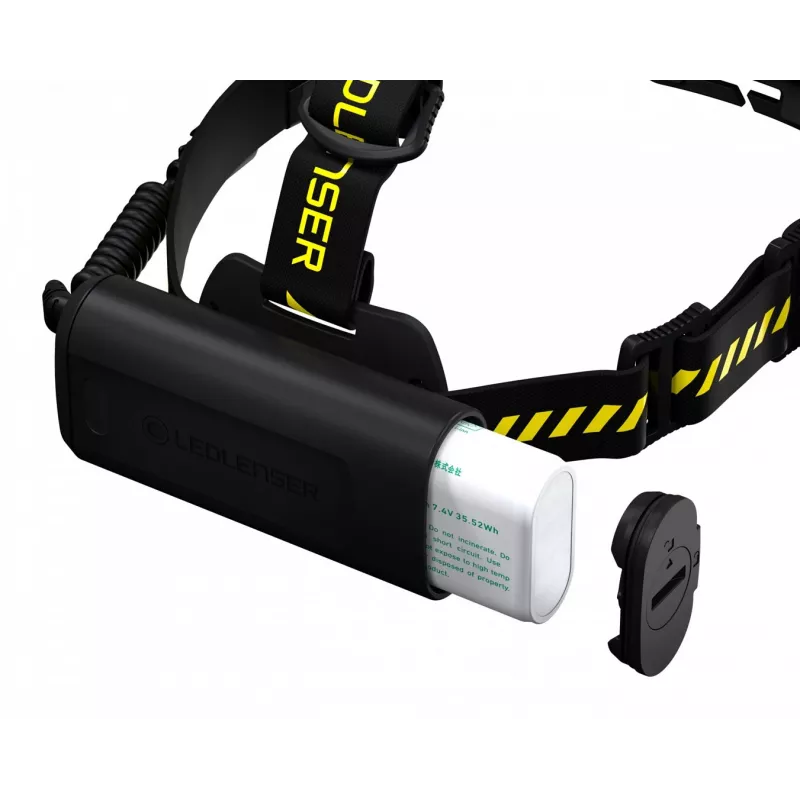 Φακός κεφαλής Led Lenser H15R Work μαύρος κίτρινος