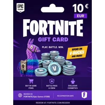 Fortnite δωροκάρτα 10 EUR - Epic Games ψηφιακός κωδικός