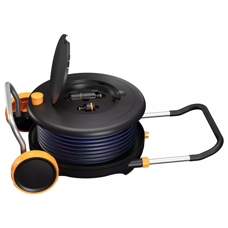 Fiskars Comfort Καροτσάκι σωλήνα L με ρόδες 30 m 1071670