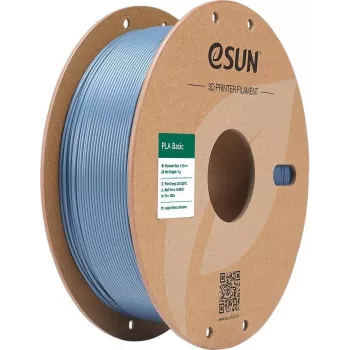 PLA BASIC 1,75mm ανοιχτό γκρι 1kg ESUN 3D FILAMENT (PLA-BASIC175Q-H1P1)