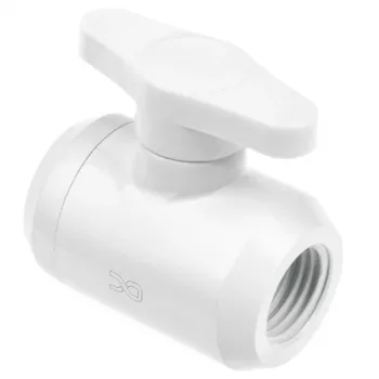 Water block Alphacool 17630 λευκό σπείρωμα 1/4 ίντσας πλάτος 36 mm