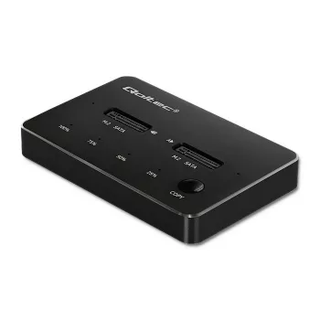 Σταθμός σύνδεσης Qoltec 50310 Drive 2x SSD M.2 SATA NGFF USB Type-C