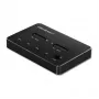 Σταθμός σύνδεσης Qoltec 50310 Drive 2x SSD M.2 SATA NGFF USB Type-C